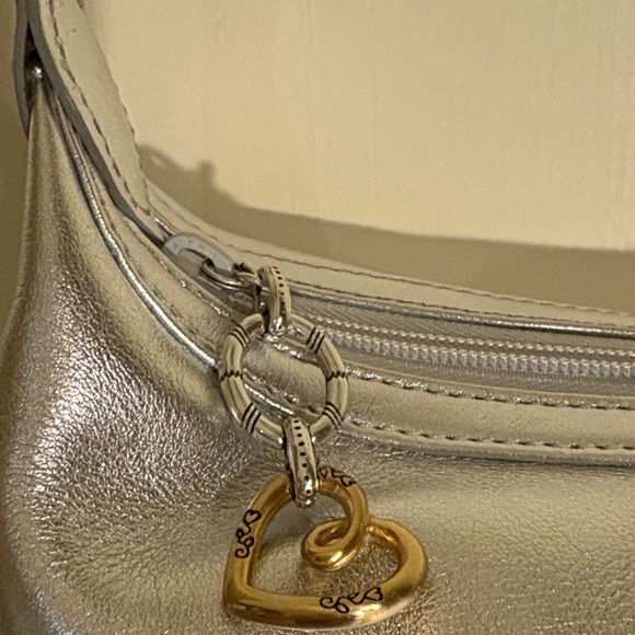 Brighton Silver Chain Strap Women's Bag NEW - Picture 2 of 10